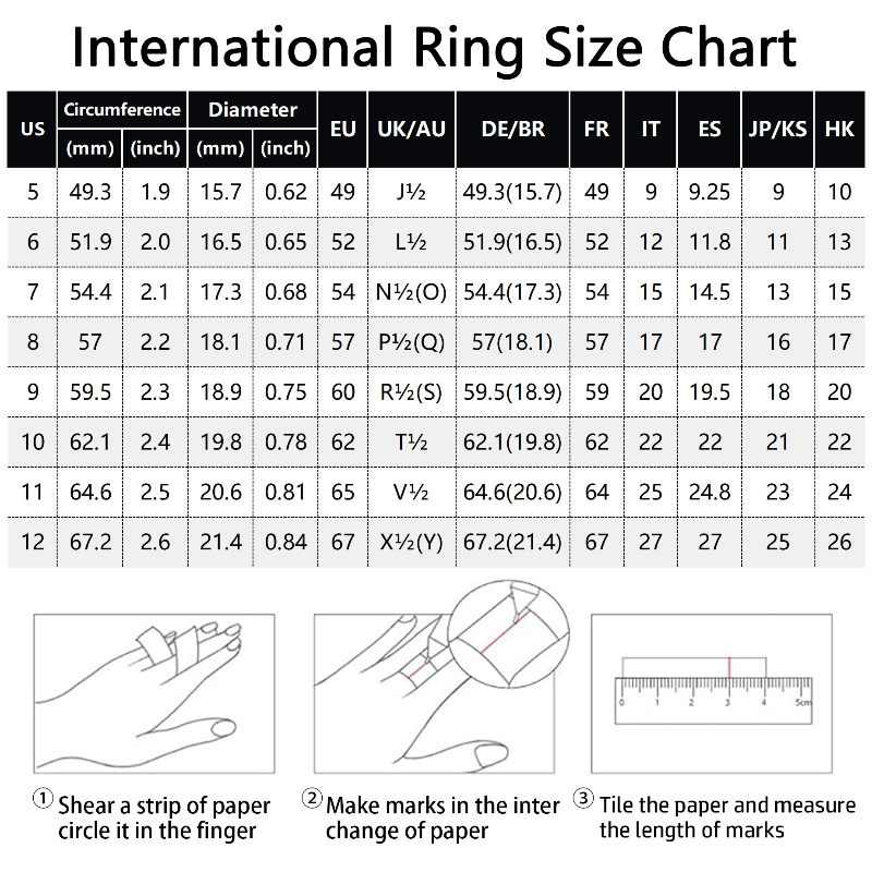 Women's 5 Carat Moissanite Classic Six-Claw Ring, Luxurious Gift